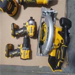 CALIFORNIA AS-IS DEWALT 20v 6 TOOL COMBO KIT