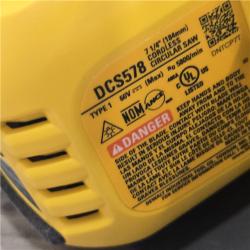 AS-IS DeWALT Flexvolt Max 7-1/4 60V Circular Saw (Tool Only)