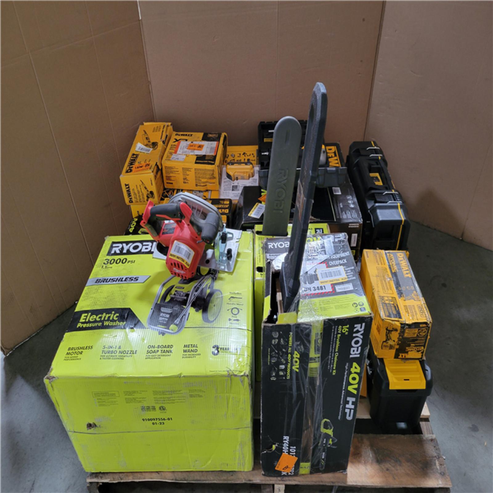 CALIFORNIA AS-IS TOOL PALLET