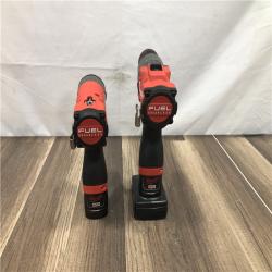 AS-IS Milwaukee FUEL 12-Volt Lithium-Ion Brushless Cordless Hammer Drill and Impact Driver Combo Kit