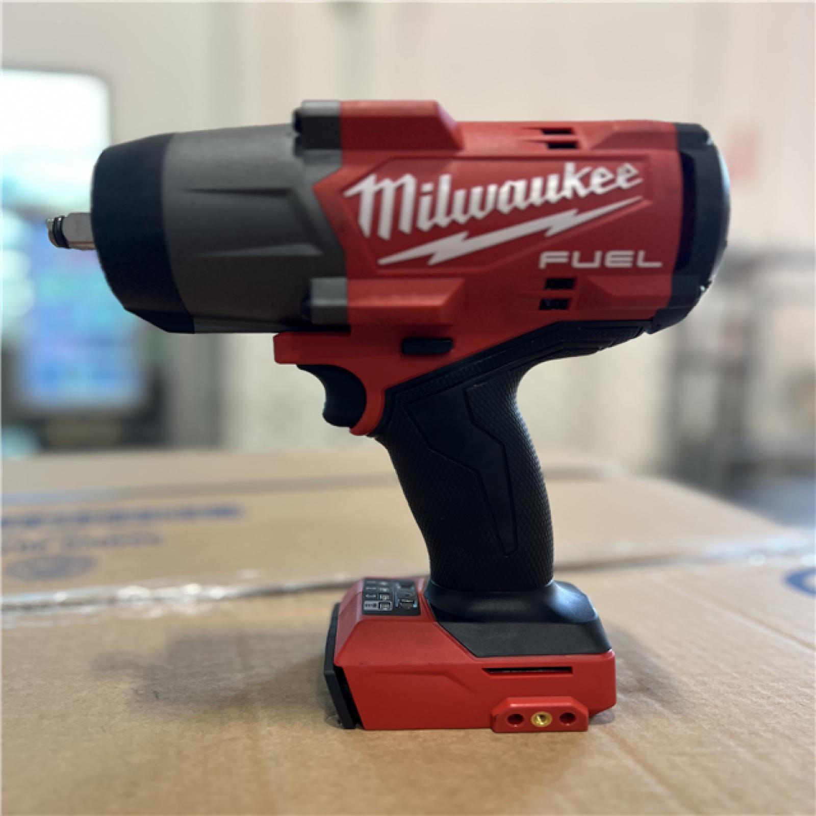 AS-IS - Milwaukee M18 FUEL 18V Lithium-Ion Brushless Cordless 1/2 in. Impact Wrench with Friction Ring (Tool-Only)