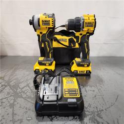 AS-IS- DEWALT ATOMIC 20-Volt MAX Lithium-Ion Cordless Combo Kit
