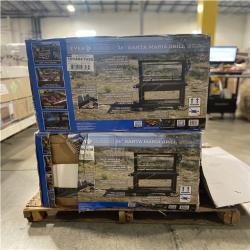 DALLAS LOCATION- Even Embers 36 in. Santa Maria Charcoal and Wood Grill PALLET (2 UNITS)