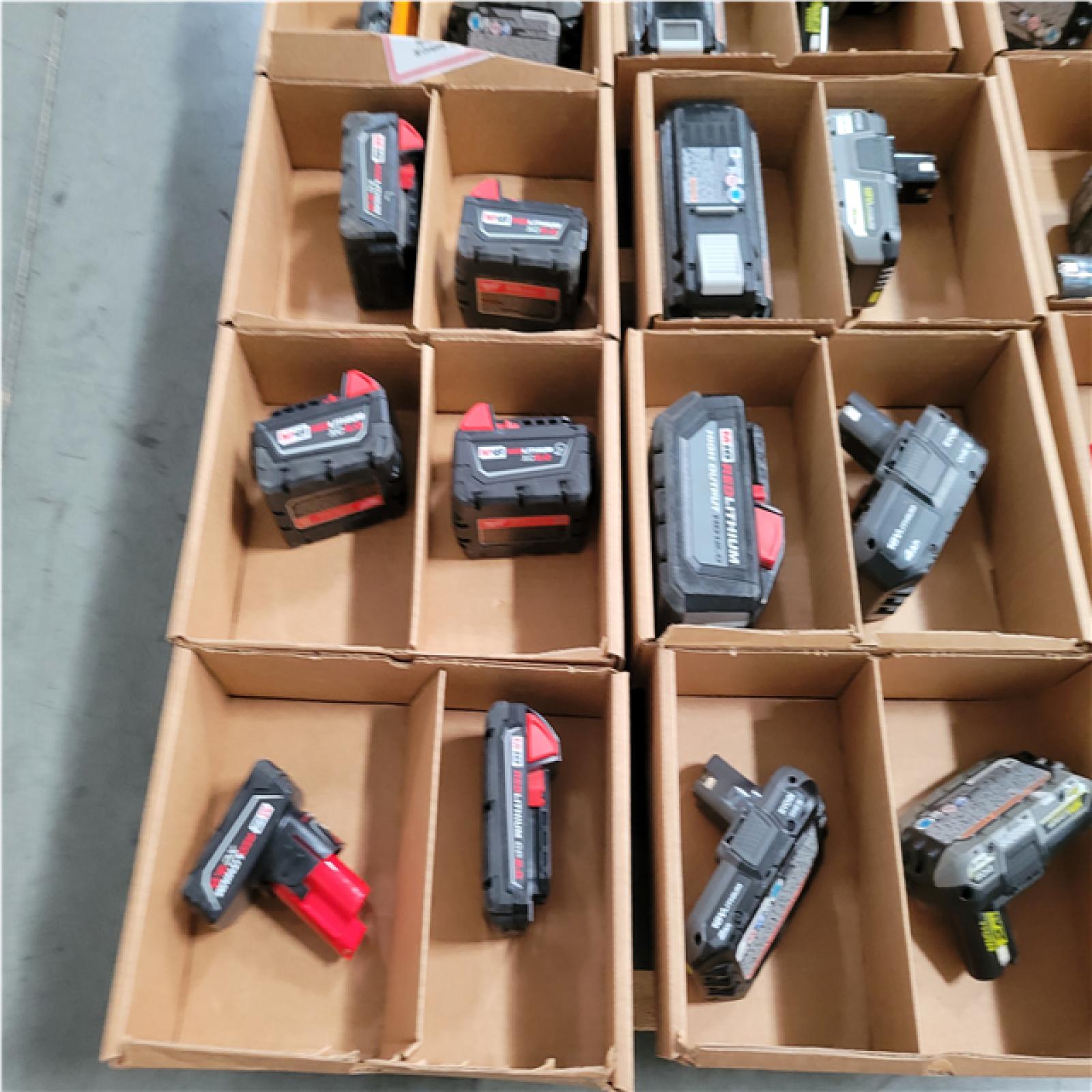 CALIFORNIA AS-IS BATTERY PALLET