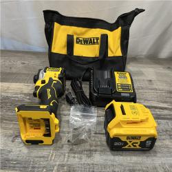 AS-IS DEWALT ATOMIC 20V MAX Lithium-Ion Cordless 1/4 in. Brushless Impact Driver Kit