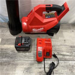 AS-IS Milwaukee FUEL 120 MPH 500 CFM 18V Brushless Cordless Battery Powered Leaf Blower Kit