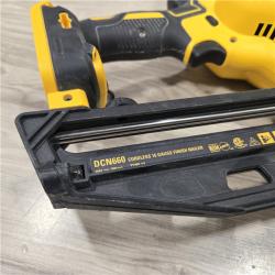 AS-IS 20V MAX XR Lithium-Ion Electric Cordless 16-Gauge Angled Finishing Nailer (Tool Only)