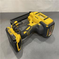 AS-IS - DeWALT 20-Volt MAX 18ga Cordless Brushless Narrow Crown Stapler Kit