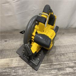 AS-IS DEWALT FLEXVOLT 60V MAX Cordless Brushless 7-1/4 in. Circular Saw with Brake (Tool Only)