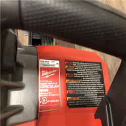 AS-IS Milwaukee  FUEL 18V Lithium-Ion Cordless 7-1/4 in. Rear Handle Circular Saw (Tool-Only)