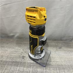 AS-IS DEWALT 20V MAX XR Cordless Brushless Fixed Base Compact Router (Tool Only)