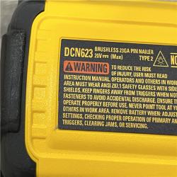 AS-IS DEWALT ATOMIC 20V MAX Lithium Ion Cordless 23 Gauge Pin Nailer Kit