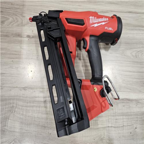 AS-IS Milwaukee FUEL 18-Volt Lithium-Ion Brushless Cordless Gen II 16-Gauge Angled Finish Nailer (Tool-Only)