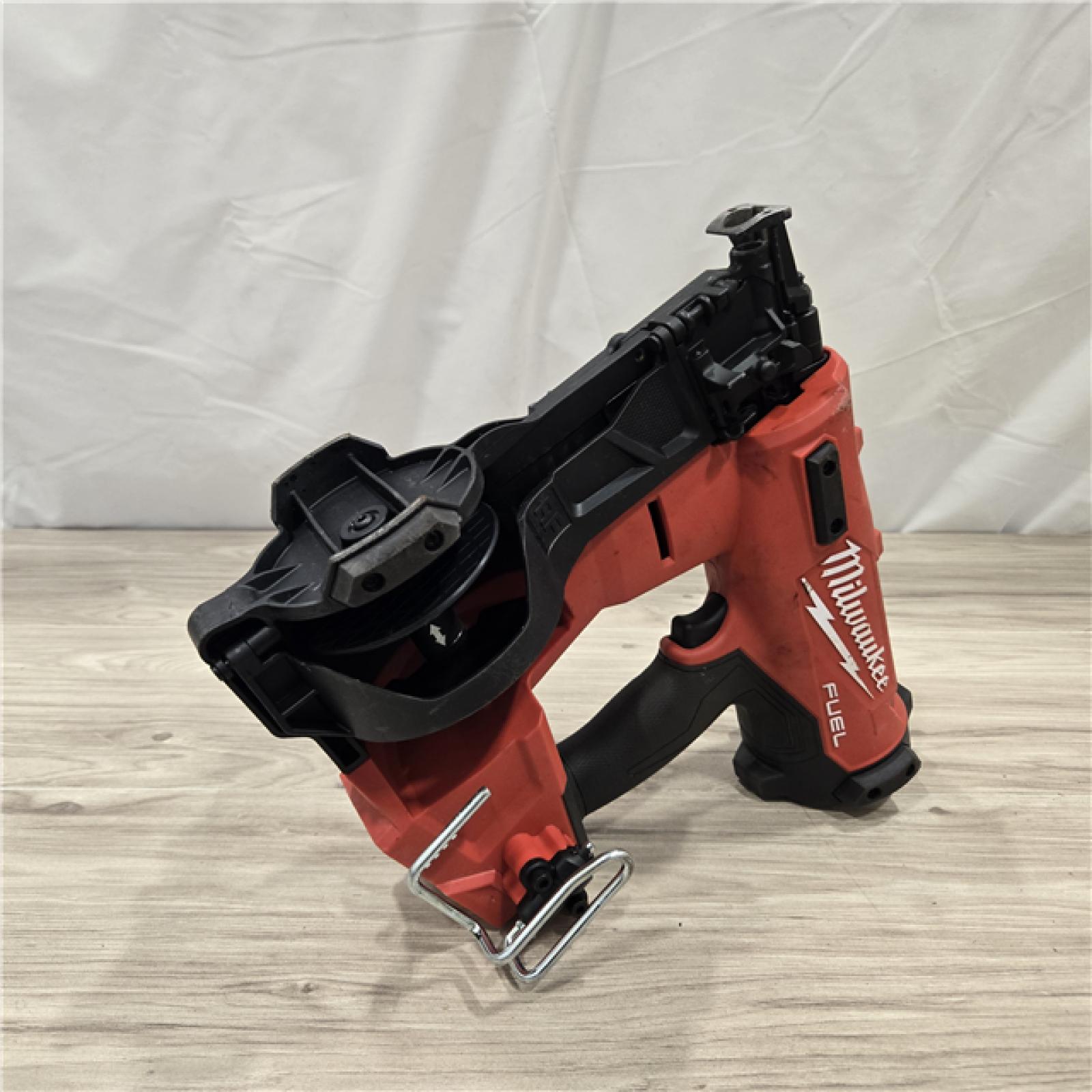 AS-IS Milwaukee M18 FUEL 18V Cordless Coil Roofing Nailer (Tool Only)