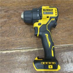 AS-IS ATOMIC 20V MAX Cordless Brushless Compact 1/2 in. Drill/Driver, (2) 20V 1.3Ah Batteries, Charger and Bag