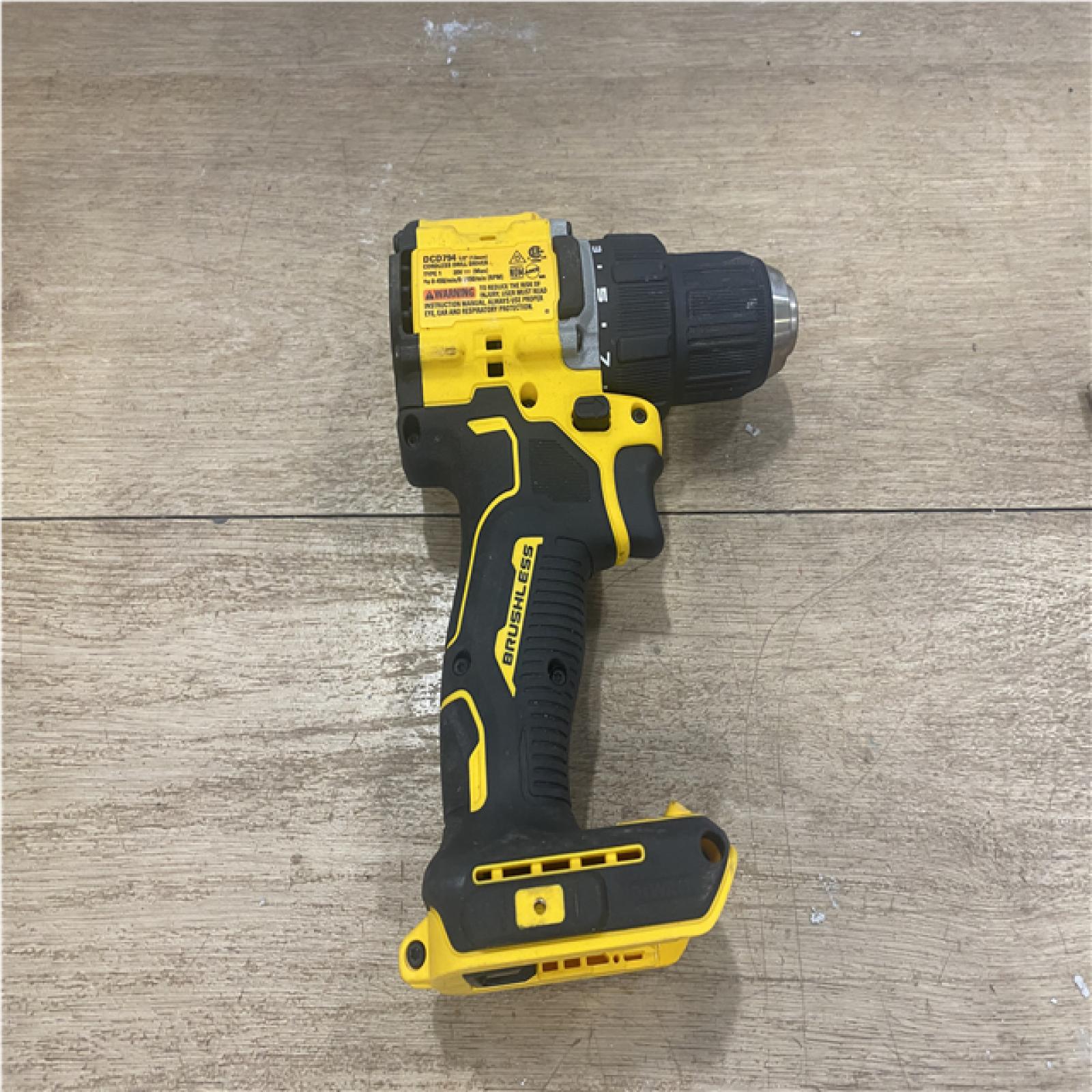 AS-IS DEWALT FLEXVOLT 60-Volt MAX Cordless Brushless 1/2 in. Mixer/Drill with E-Clutch (Tool-Only)