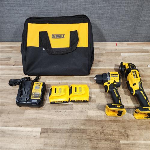 HOUSTON LOCATION - AS - IS DEWALT ATOMIC 20-Volt Lithium-Ion Cordless Brushless (2-Tool) Combo Kit