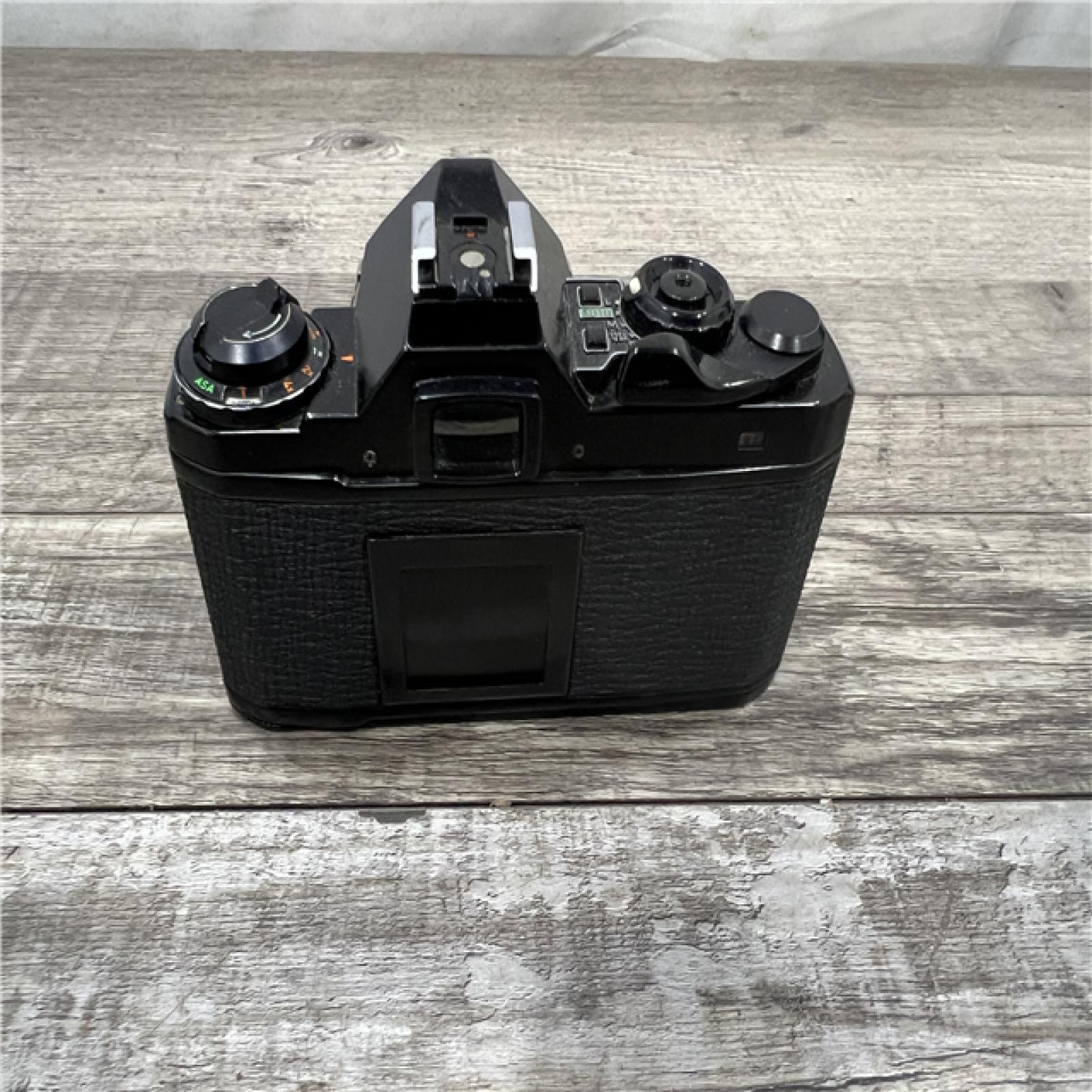 AS-IS Pentax ME Super Black – 50mm F2 Lens