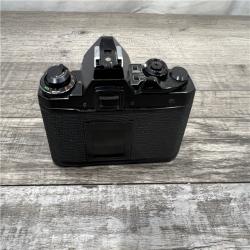 AS-IS Pentax ME Super Black – 50mm F2 Lens