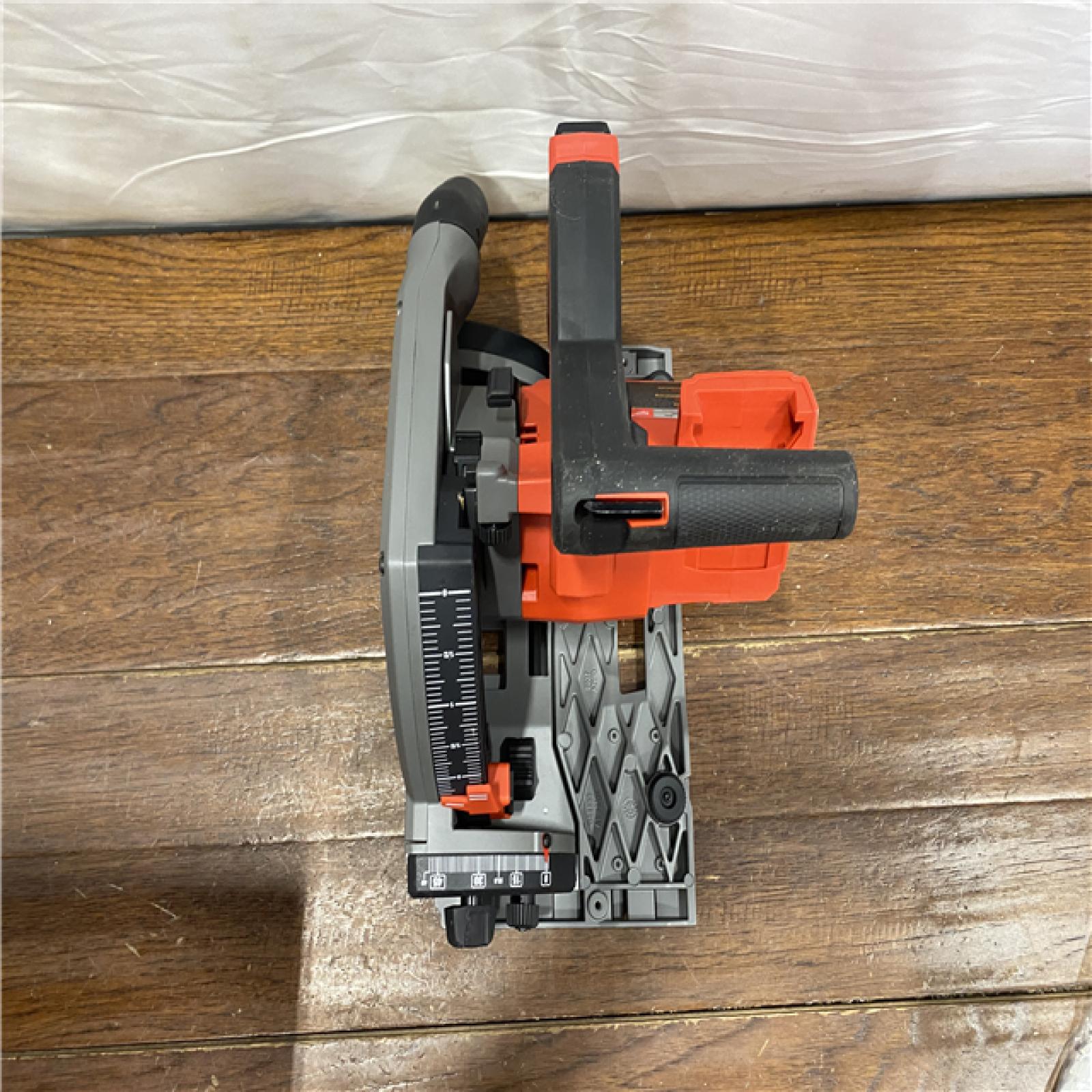 AS-IS Milwaukee M18 FUEL 18V Lithium-Ion Cordless Brushless 6-1/2 in. Plunge Cut Track Saw (Tool-Only)