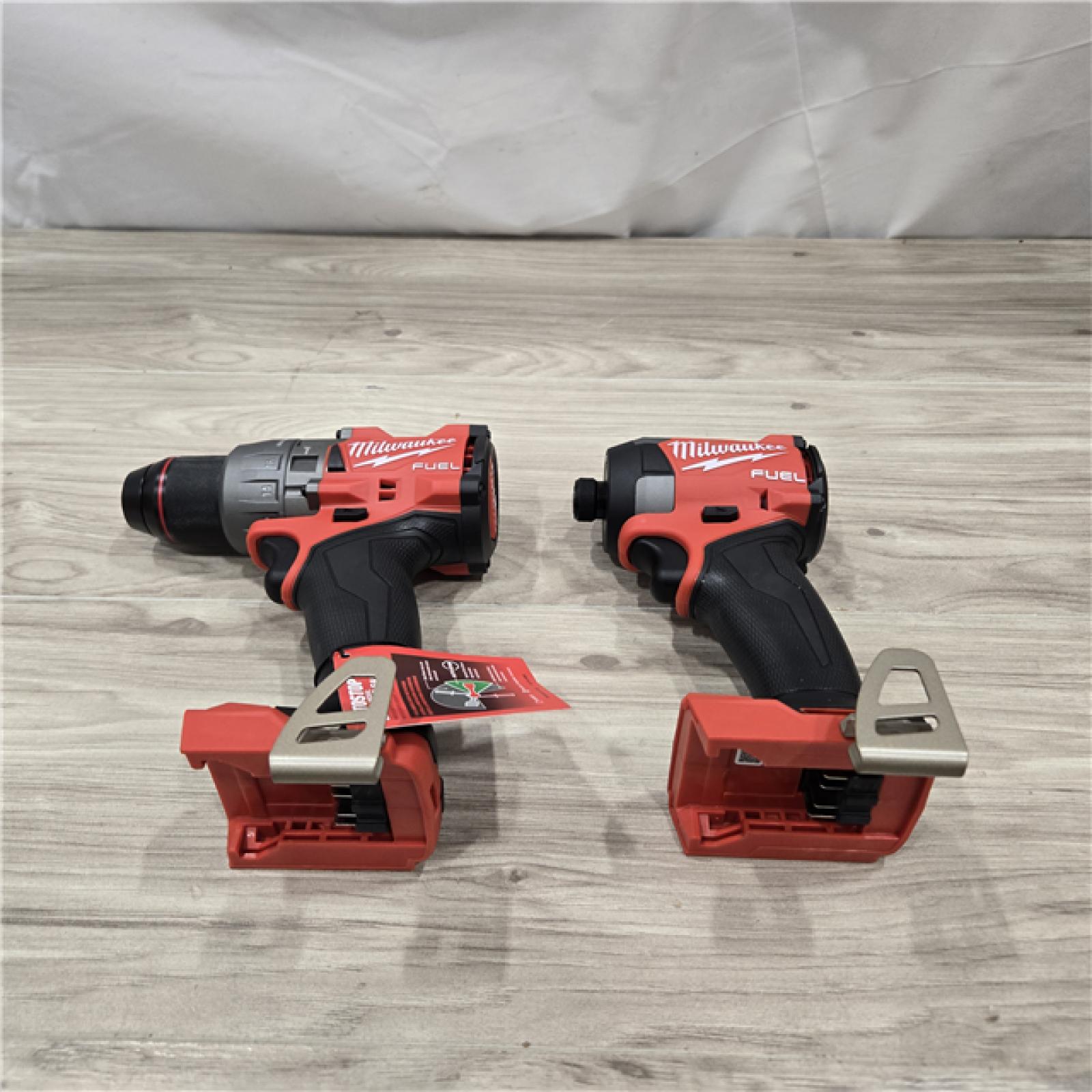 AS-IS MILWAUKEE FUEL 18V Cordless Hammer Drill and Impact Driver Combo Kit