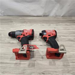 AS-IS MILWAUKEE FUEL 18V Cordless Hammer Drill and Impact Driver Combo Kit