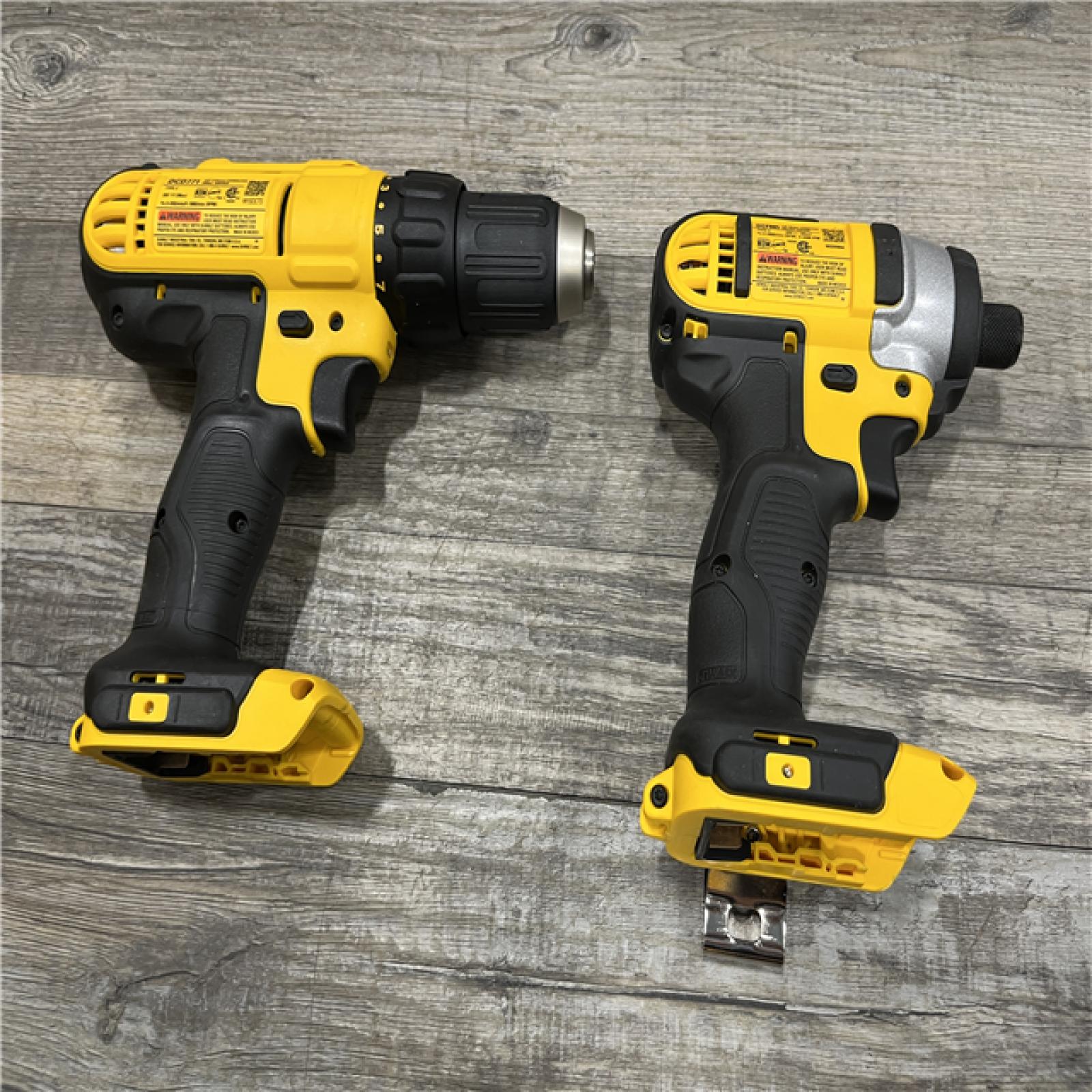 AS-IS DEWALT 20V MAX Cordless Drill/Impact 2 Tool Combo Kit
