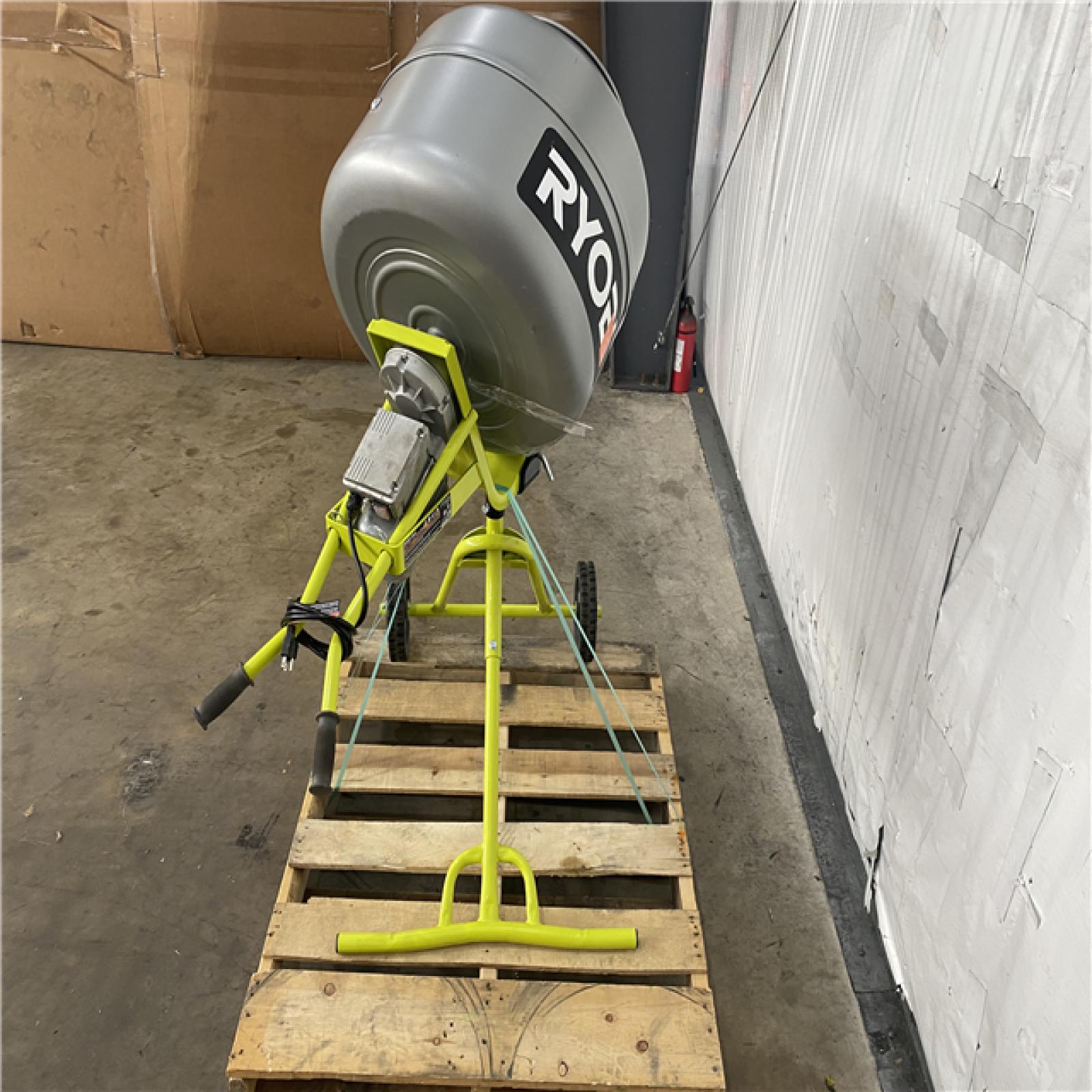 Houston Location AS IS - Ryobi Concrete mixer
