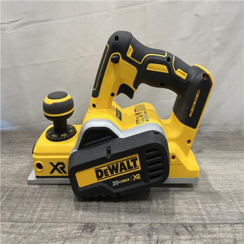 AS-IS DEWALT 20V MAX XR Cordless Brushless 3-1/4 in. Planer (Tool Only)