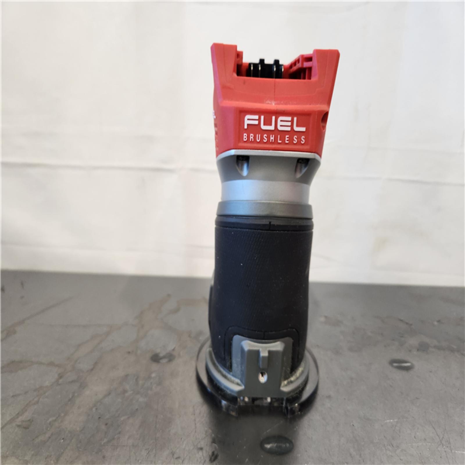 AS-IS- Milwaukee 2723-20 M18 FUEL 18V Cordless Li-Ion Compact Router - Bare Tool