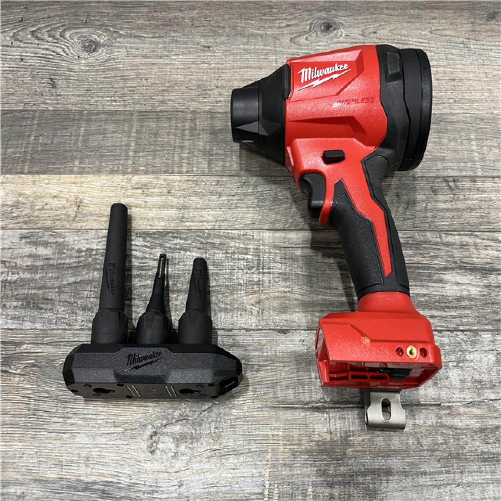 AS-IS Milwaukee 18V Lithium-Ion 570 MPH Brushless Cordless Precision Blower (Tool-Only)