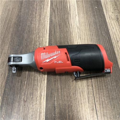 AS-IS Milwaukee FUEL 12-Volt Lithium-Ion Brushless Cordless High Speed 3/8 in. Ratchet (Tool-Only)
