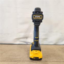 AS-IS- DEWALT ATOMIC 20V Cordless 1/2 in. Compact Hammer Drill Kit