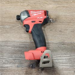 AS-IS Milwaukee M18 FUEL SURGE 18V Lithium-Ion Brushless Cordless 1/4 in. Hex Impact Driver with 3.0Ah Battery and Charger