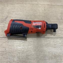 AS-IS Milwaukee 12V Lithium-Ion Cordless 3/8 in. Ratchet (Tool-Only)