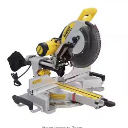 NEW! -  DEWALT 15 Amp Corded 12 in. Double Bevel Sliding Compound Miter Saw,