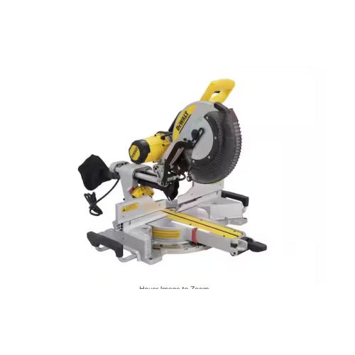 NEW! -  DEWALT 15 Amp Corded 12 in. Double Bevel Sliding Compound Miter Saw,