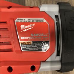 AS-IS Milwaukee 18V Lithium-Ion Cordless SAWZALL Reciprocating Saw (Tool-Only)