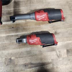 HOUSTON LOCATION - AS-IS MILWAUKEE 3 TOOL COMBO KIT W/ (2) BATTERY & CHARGER