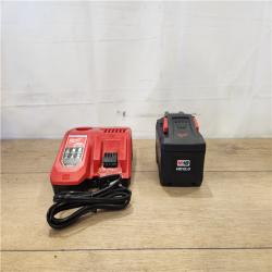 AS-IS- Milwaukee 18-Volt Lithium-Ion REDLITHIUM FORGE Starter Kit with 12. 0Ah Battery and Charger