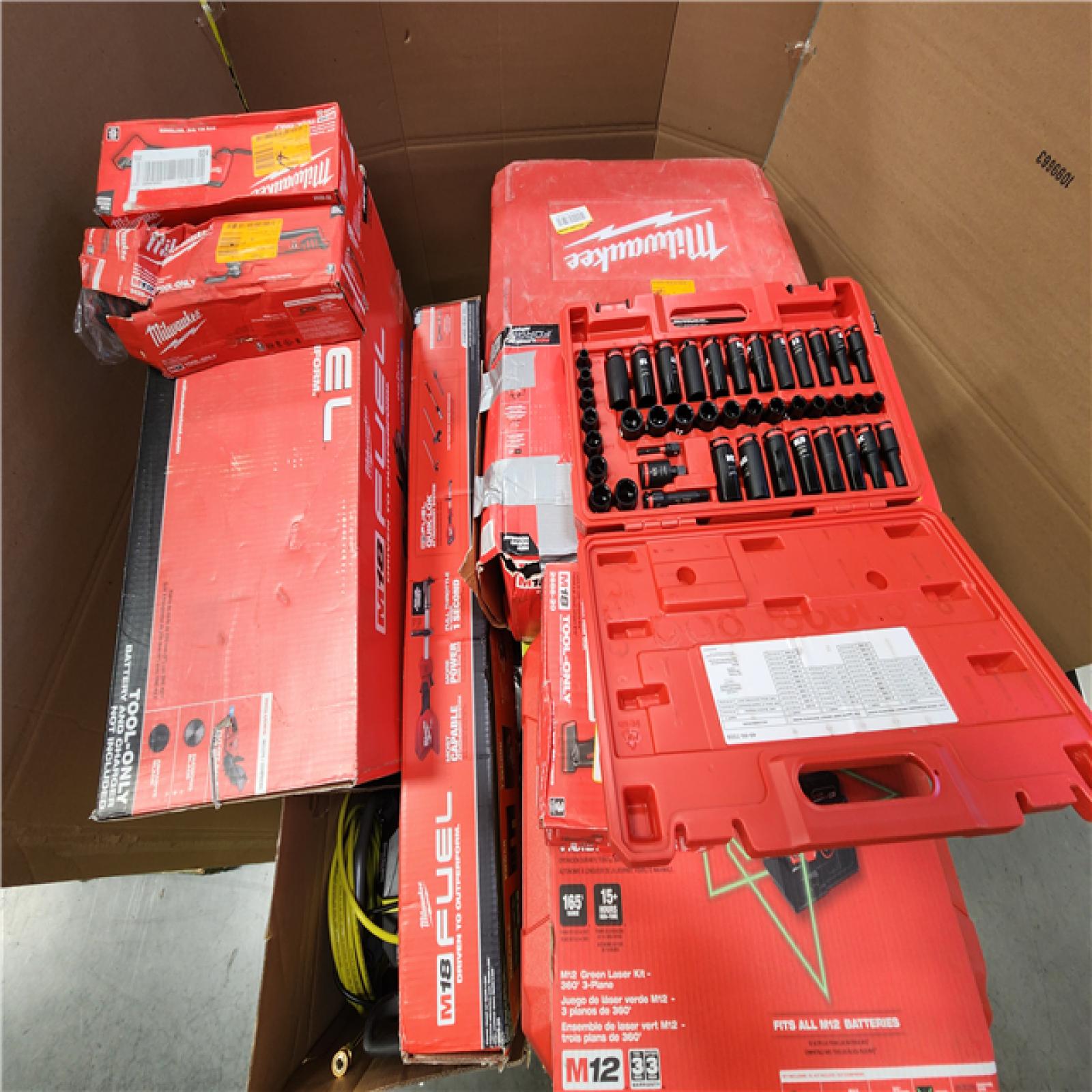 CALIFORNIA AS-IS TOOL PALLET
