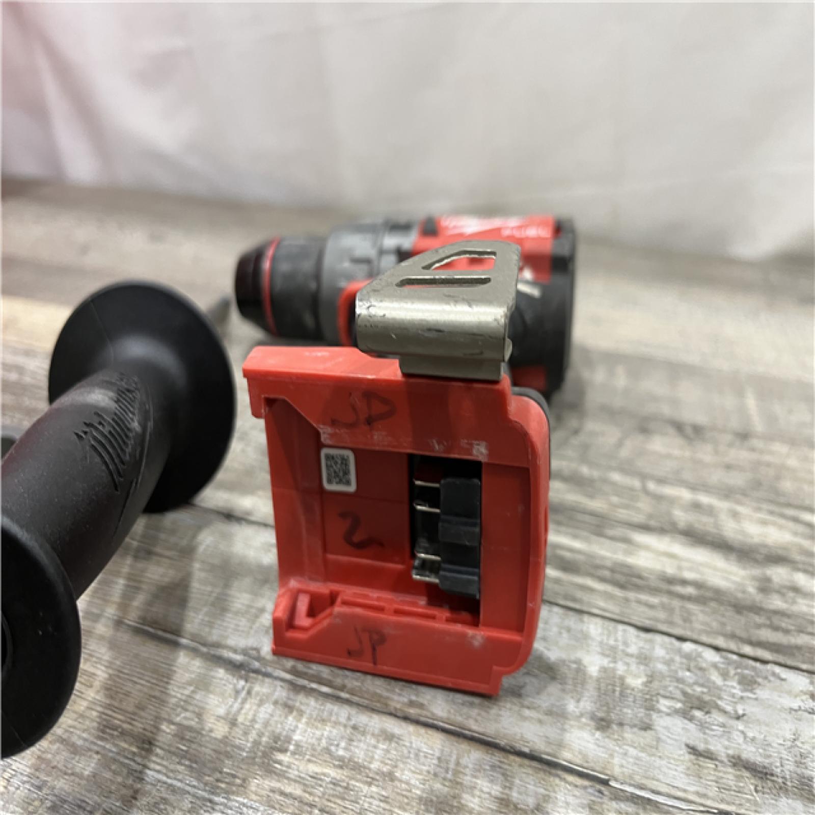 AS-IS Milwaukee FUEL 18V Lithium-Ion Brushless Cordless 1/2 in. Hammer Drill/Driver (Tool-Only)