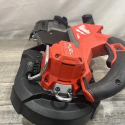 AS-IS Milwaukee FUEL 18V Lithium-Ion Brushless Cordless Deep Cut Band Saw (Tool-Only)