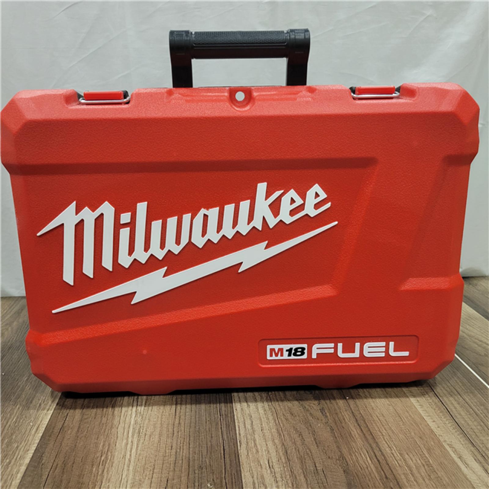 AS-IS Milwaukee M18 FUEL 18V Lithium-Ion Brushless Cordless Hammer Drill and Impact Driver Combo Kit (2-Tool) with 2 Batteries