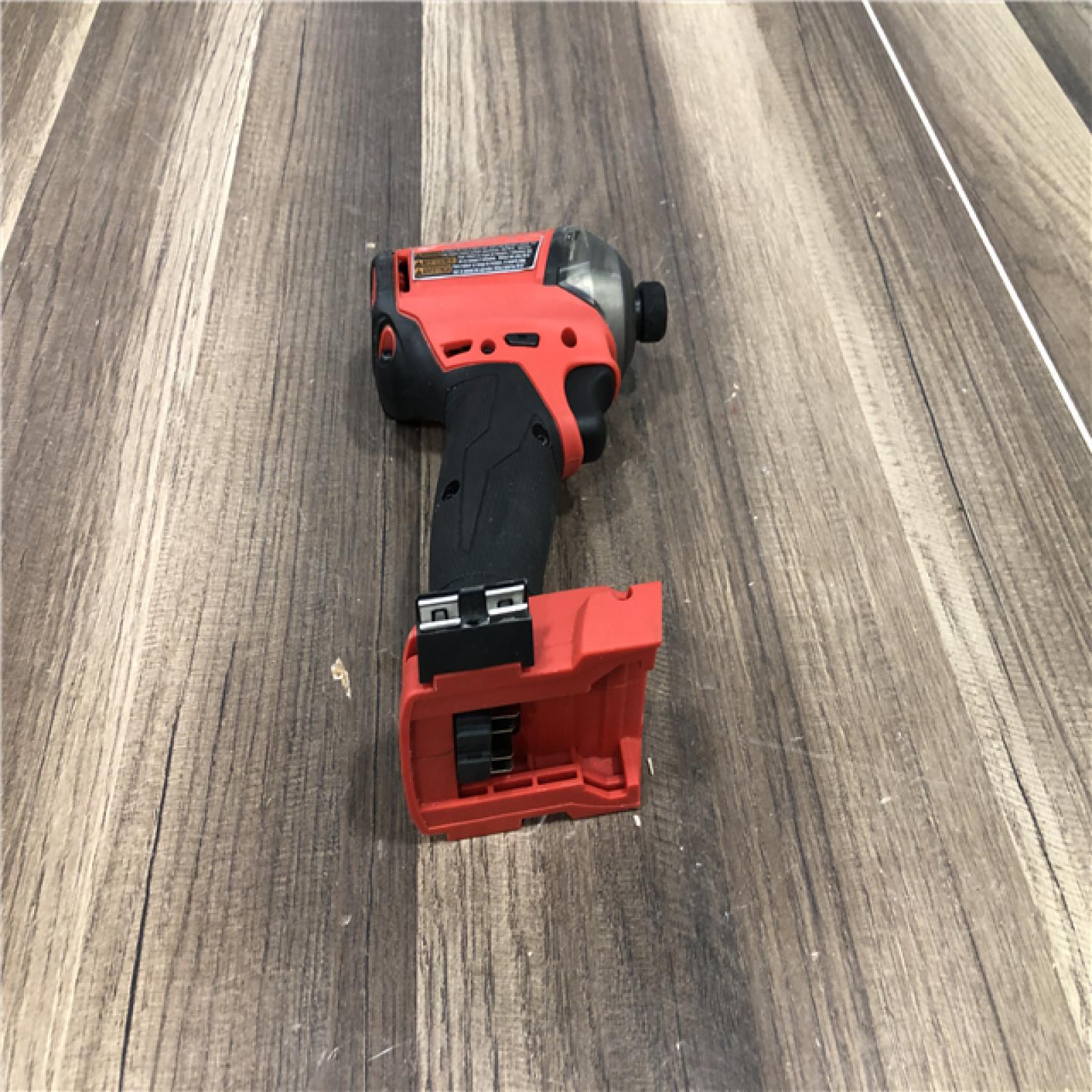 AS-IS Milwaukee FUEL 18V Lithium-Ion Brushless Cordless 1/4 in. Hex Impact Driver (Tool-Only)