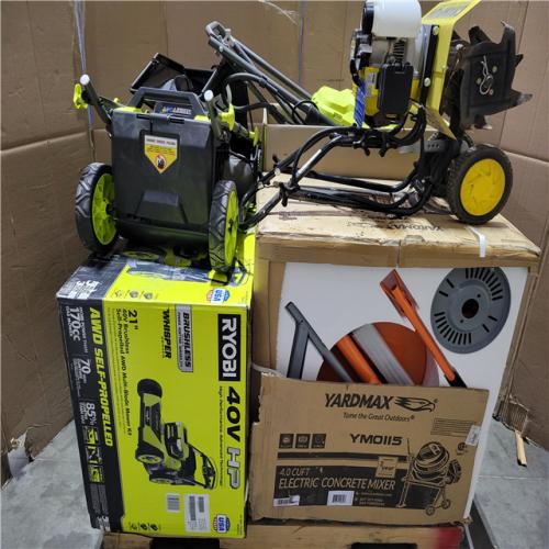 CALIFORNIA AS-IS OUTDOOR POWER EQUIPMENT