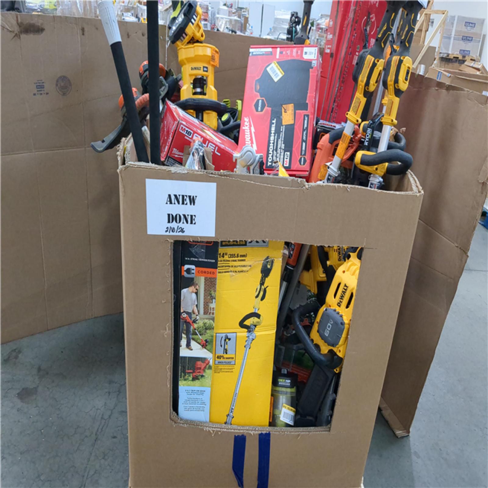 CALIFORNIA AS-IS TOOL PALLET