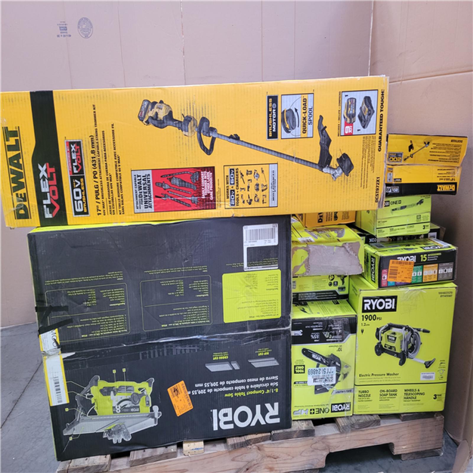 CALIFORNIA AS-IS TOOL PALLET