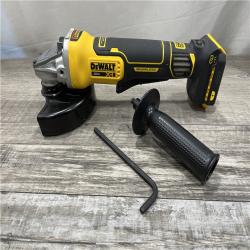 AS-IS DEWALT 20V XR Cordless 4-1/2. in. to 5 in. Variable Speed Angle Grinder (Tool Only)