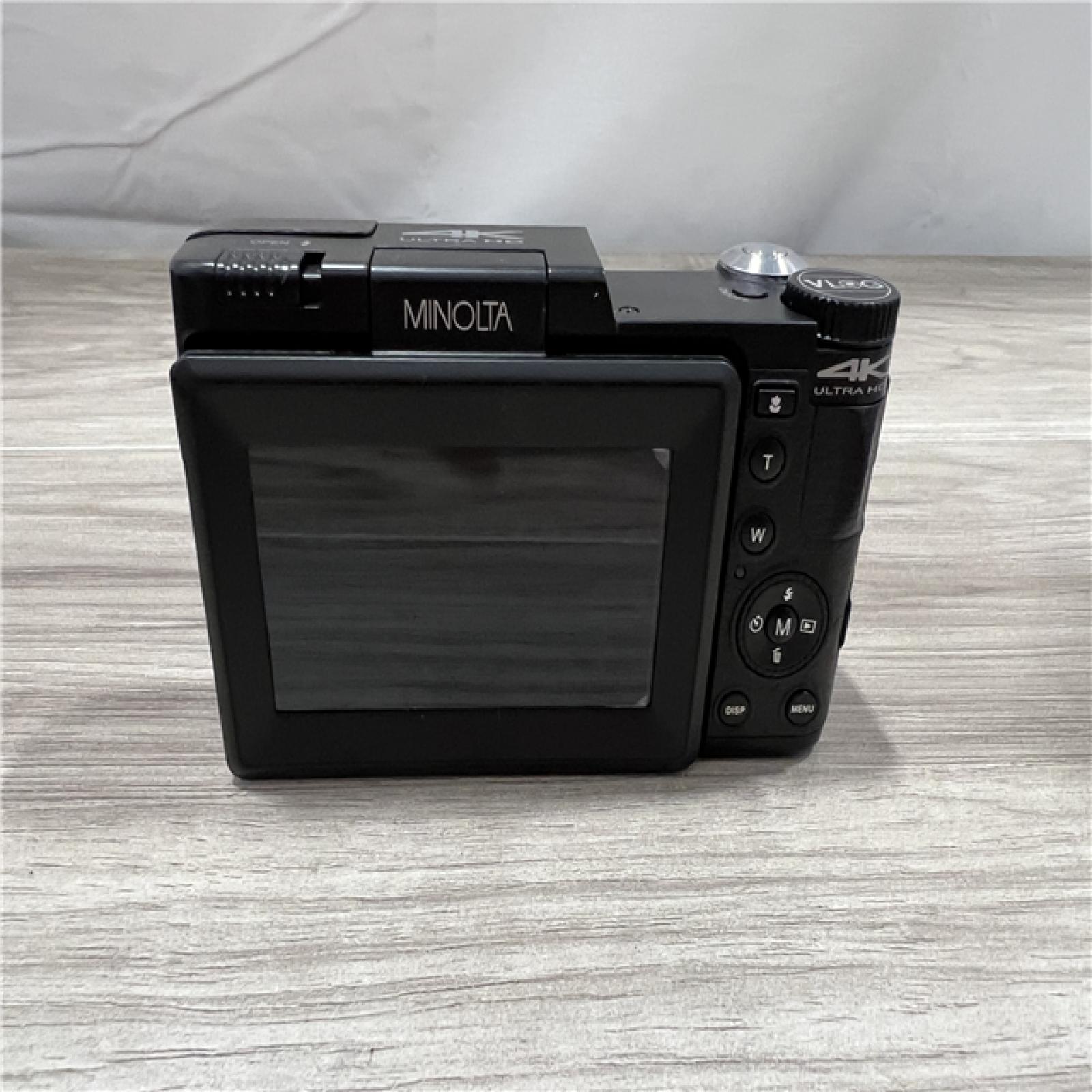 AS-IS Minolta - VLOG MND60V 64.0 Megapixel 4K Video Digital Camera
